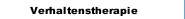 Verhaltenstherapie
